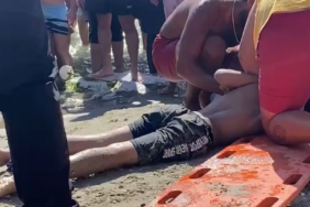 İstanbul’da plajda denize giren çocuk boğulma tehlikesi geçirdi