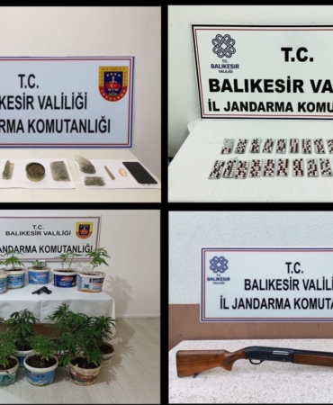 Jandarmadan 4 ilçede uyuşturucu operasyonu