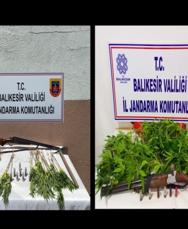 Jandarmadan kenevir operasyonu