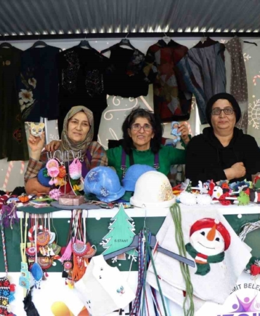 Kadınların el emeği kazanca dönüşüyor