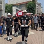 Kalp krizinden hayatını kaybeden emniyet müdür yardımcısı son yolculuğuna uğurlandı