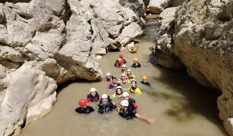 Kanyon Yarı Geçiş Eğitimi ile ANDA ve EDKA bilgilendirildi