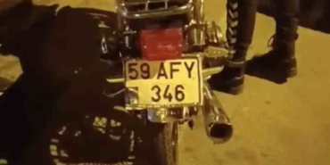 Kapaklı’da motosikletli sürücülere 379 bin lira ceza kesildi