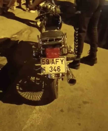 Kapaklı’da motosikletli sürücülere 379 bin lira ceza kesildi