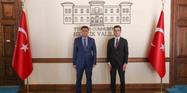 Kaymakam Tahir Ardal’ın ilk ziyareti Vali Şefik Aygöl oldu