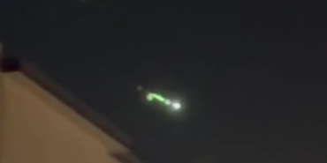 Kimisi roket dedi, kimisi meteor