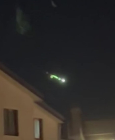 Kimisi roket dedi, kimisi meteor