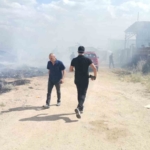 Kırklareli’nde atık toplama tesisinde yangın