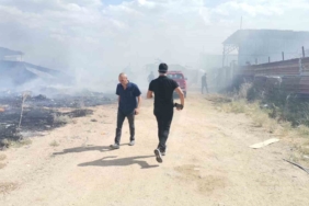 Kırklareli’nde atık toplama tesisinde yangın