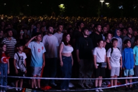 Kırklareli’nde milli maç heyecanı dev ekranda yaşandı