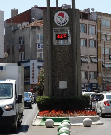 Kırklareli’nde termometreler 42 dereceyi gösterdi