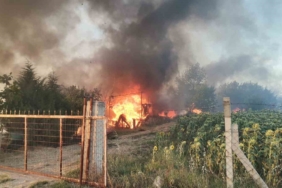 Kırklareli’nde yangın: Bağ evi kullanılmaz hale geldi