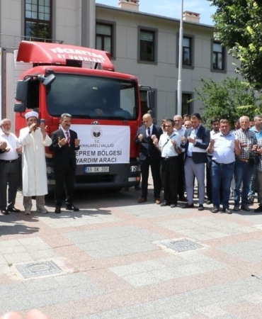 Kırklareli’nden deprem bölgesine kavurma ve gıda malzemesi gönderildi