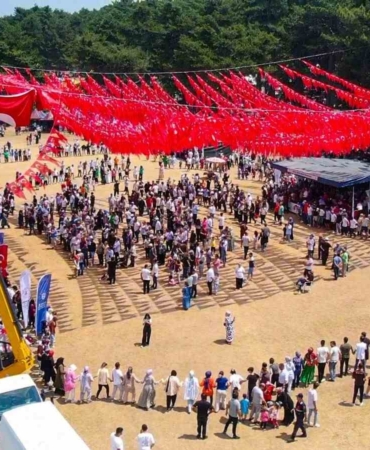 Kocayayla’da binlerce Karadenizli buluştu, aynı anda horon oynadılar