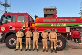 Komşudaki yangına Türkiye’den destek