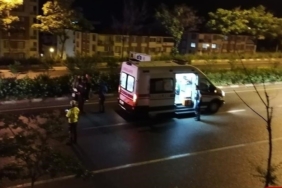 Kontrolden çıkan motorlu bisikletin sürücüsü yaralandı