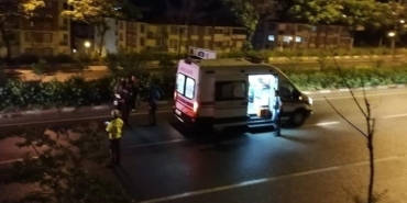 Kontrolden çıkan motorlu bisikletin sürücüsü yaralandı