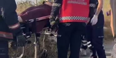 Kontrolden çıkan otomobil, boş araziye devrildi: 1 yaralı