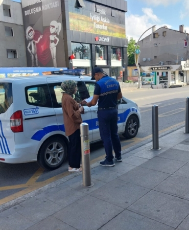 KPSS’ye geç kalanların imdadına zabıta ekipleri yetişti