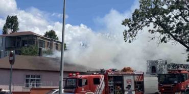 Küçükçekmece’de Cem evinde yangın korkuttu