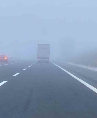 Kuzey Marmara Otoyolu’nda sis etkili