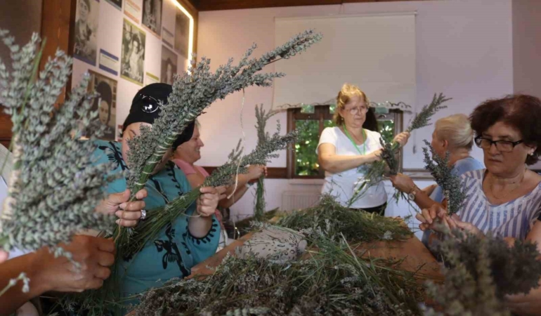 Lavanta atölyesine büyük ilgi