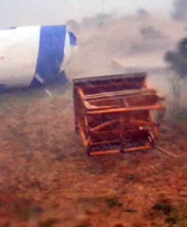 Malkara’da hortum dehşeti: Kamp alanı yerle bir oldu