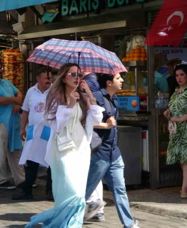 Mega kent İstanbul’da sıcak hava bunalttı