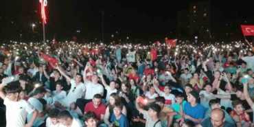 Milli maç heyecanı Sancaktepe’de yaşandı