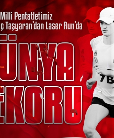 Milli Pentatlet Eren Kıvanç Taşyaran’dan laser runda dünya rekoru