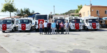 Mudanya’da temizlik filosu yeni araçlarla güçlendi