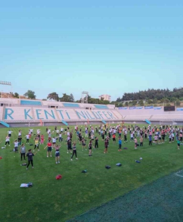 Nilüferliler sporla zinde kalıyor