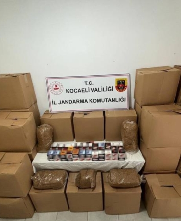 Operasyonla 600 bin TL değerinde kaçak tütün ele geçirildi