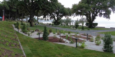 Ören’deki yeşil alan halkın kullanımına açıldı