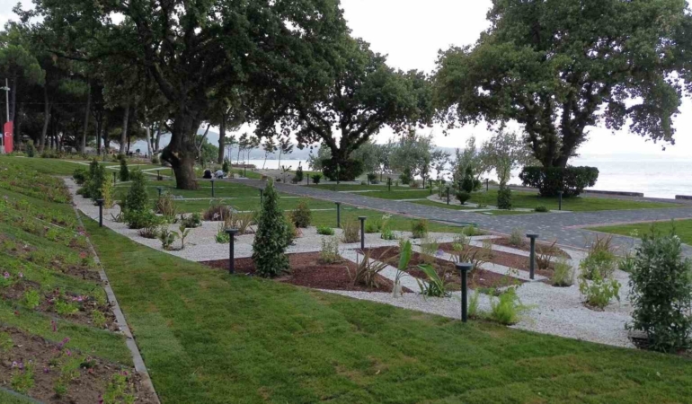 Ören’deki yeşil alan halkın kullanımına açıldı