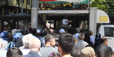 Osmangazi’de 15 Temmuz şehitleri için lokma ikramı