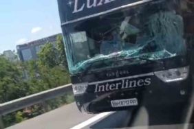 Otobanda tehlikeli yolculuk