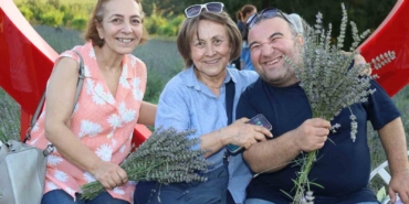 Özel çocuklar ve aileleri İzmit’in lavanta bahçesinde buluştu