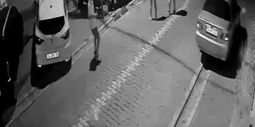 Park yeri tartışmasına damacanayla müdahale etti