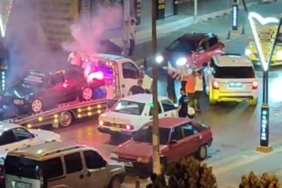 Pendik’te asker eğlencesinde caddeleri trafiğe kapattılar