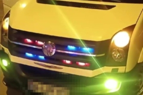 Pendik’te çakarlı minibüs sürücüsüne 6 bin 439 TL ceza