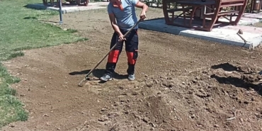Piknik ve mesire alanlar yeşillendirildi