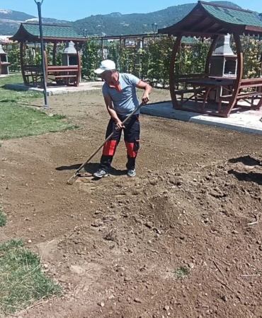 Piknik ve mesire alanlar yeşillendirildi