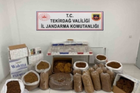 Piyasa değeri 327 bin 480 TL kaçak tütün ve tütün malzemeleri ele geçirildi