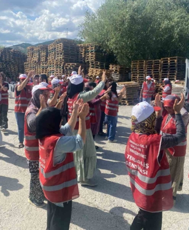 Polonez Gıda işçileri 14 gündür eylemde