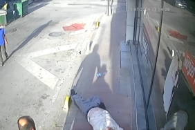 Pompalı tüfekle yaşanan dehşet anları kamerada