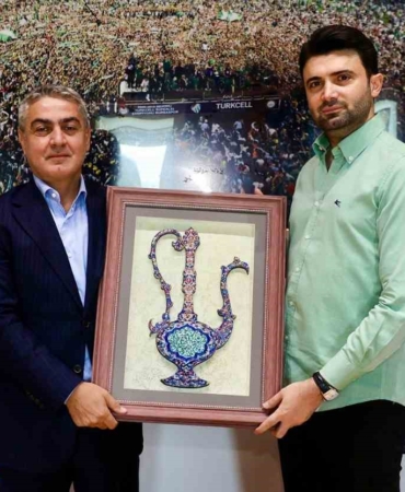 Rahmi Aksoy’dan, Bursaspor’a ziyaret