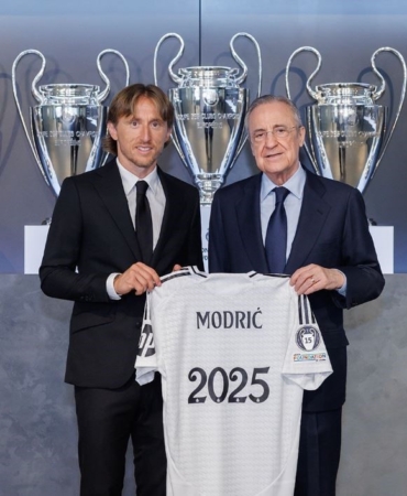 Real Madrid, Luka Modric’in sözleşmesini 1 yıl uzattı