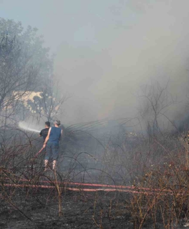 Sakarya’da arazi yangını ekipleri harekete geçirdi