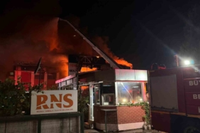 Sakarya’da fabrikada yangın